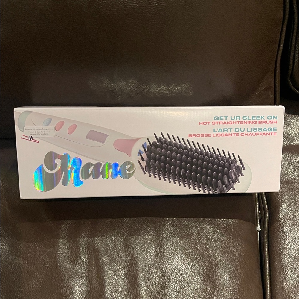 Mane Pink Hair Straightening Brush